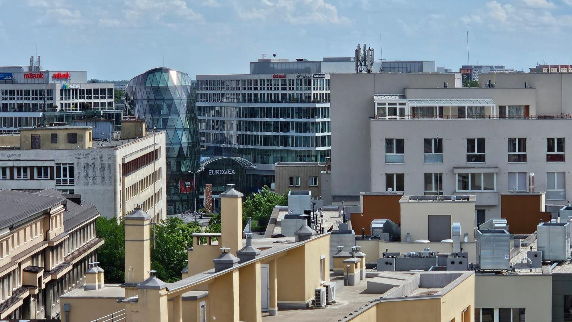 Panorama View Design Apt In Old Town - Free Parking Bratysława Zewnętrze zdjęcie